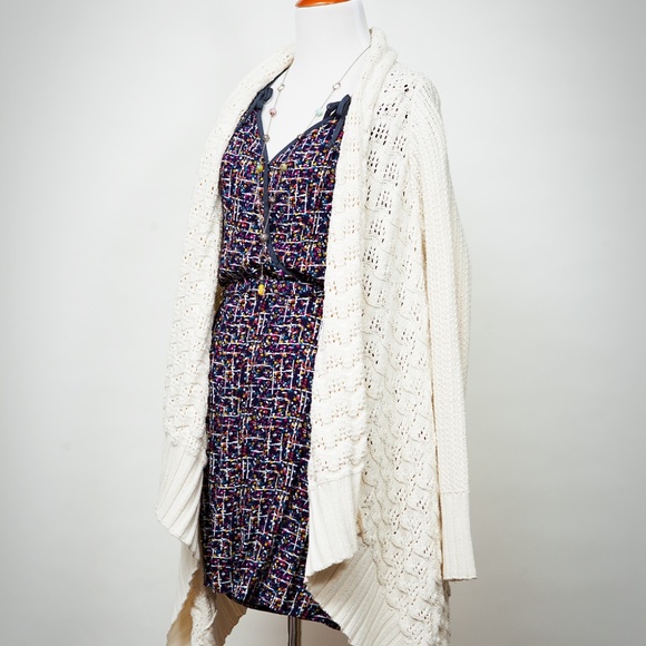 Multi-color wrap dress - Picture 7 of 7